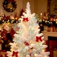 thumbnail image 4 of Christmas Decorations Artificial Leaves Branches Vase Filler for Table Mantel Fireplace Shelf Window Home Holiday Office Decor, 4 of 7
