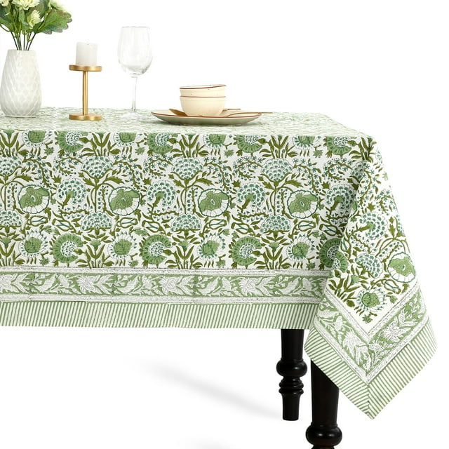 Mantel CPC Algodón con Estampado Club 203x304 cm Verde