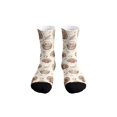thumbnail image 2 of Unisex Thanksgiving Crew Socks for Men and Women, Fun Festive Theme Printed Casual Socks, Comfortable Cute Mid Calf Fall Sports Sock, 2 of 5