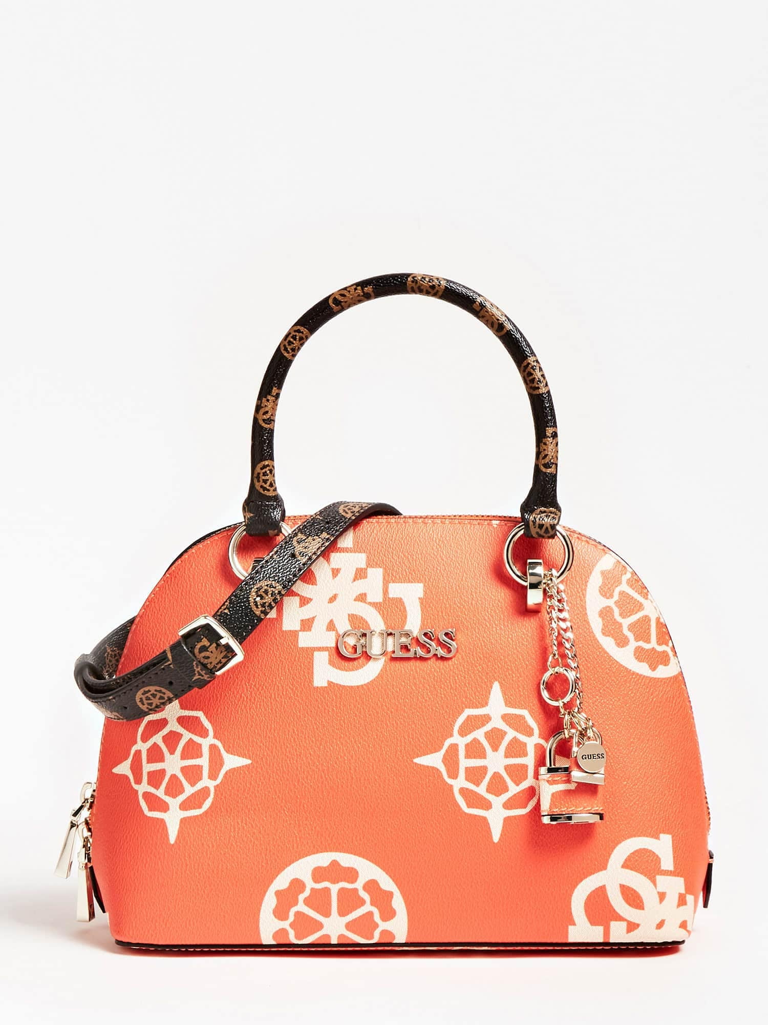 guess south bay dome satchel