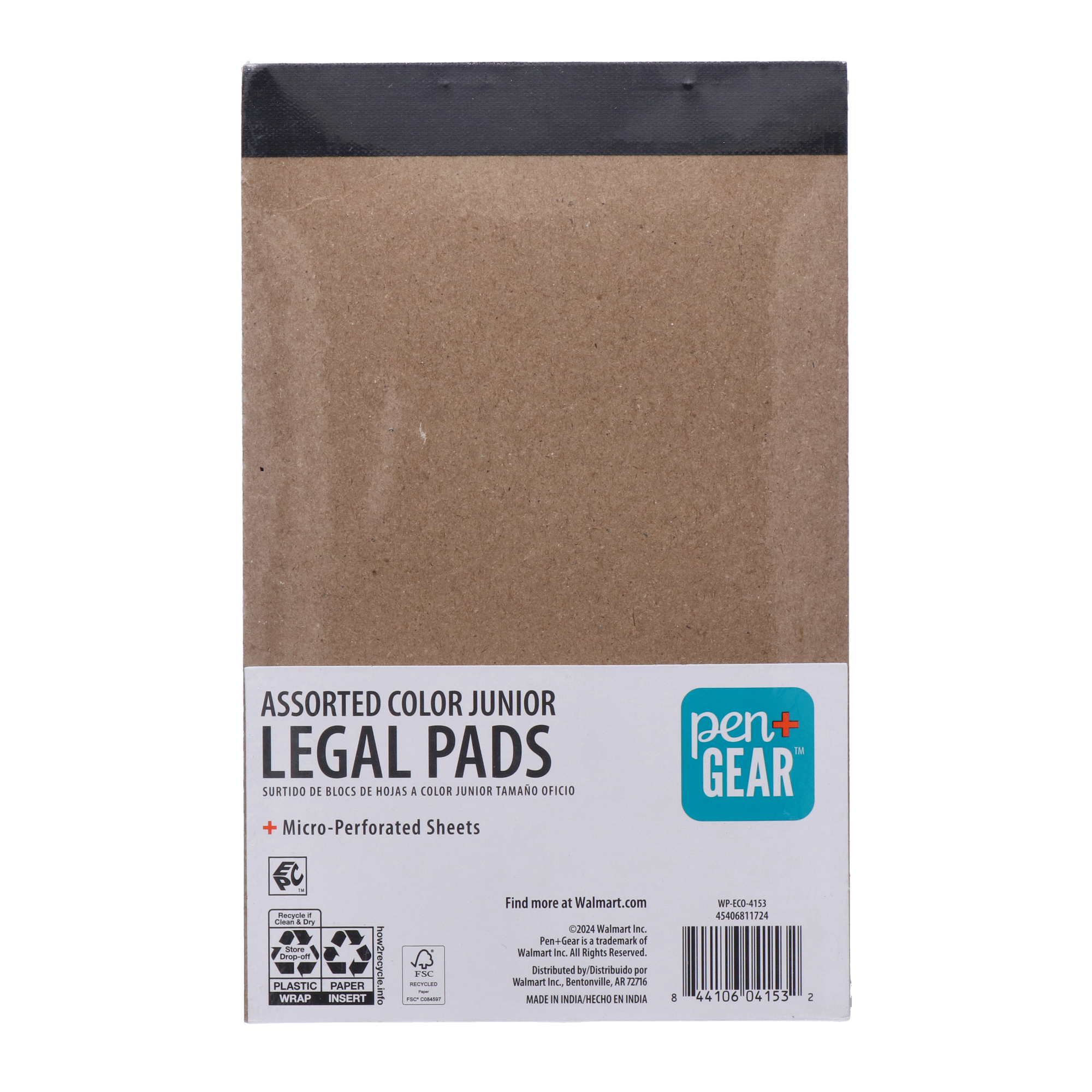 Pen+Gear Pastel Legal Pads 5x8, 50 Sheets, 3-Pack photo 6