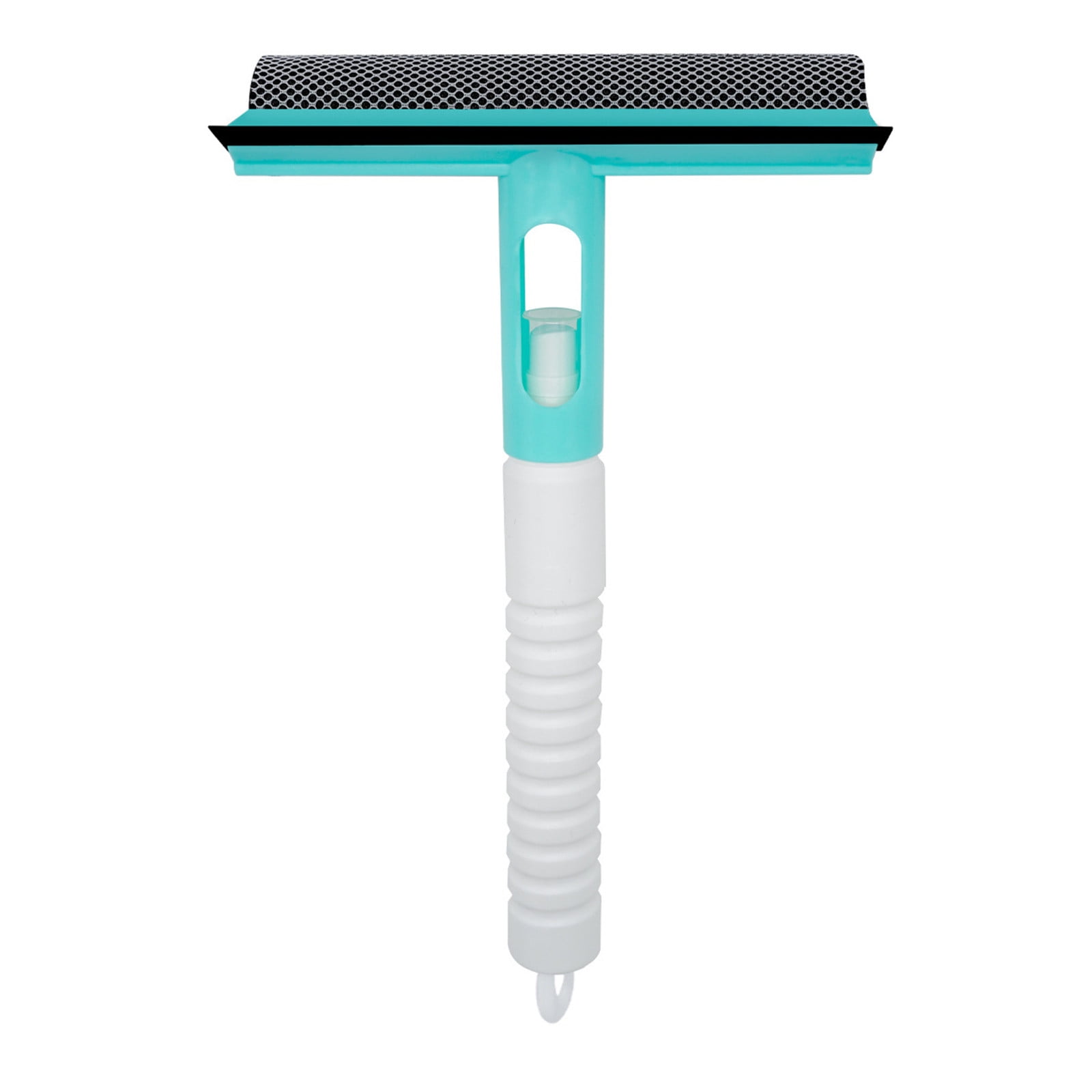 Brosse de nettoyage de vitres Double face 2 en 1, raclette en éponge pour fenêtres, miroirs, douche, manche Long, salle de bains, nettoyage de pare-brise de voiture