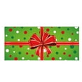 thumbnail image 1 of WMQPNNS Christmas Decor Garage Door Cover 7.2X8Ft: Garage Bow wtih Bar & Ropes Holiday Garage Door Banner Decorative Xmas, 1 of 2
