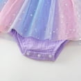 thumbnail image 7 of HWJAD Baby Girl 1st Birthday Clothes One Year Old Tulle Romper Dress Sleeveless Cake Smash Outfits 12-18 Months, 7 of 7