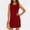 Red, variant on FDGIU ‌Women's 2026 Summer Off Shoulder Sleeveless Midi Dress Casual Solid Sundress Fashion Beach Vacation Outfits for Women
