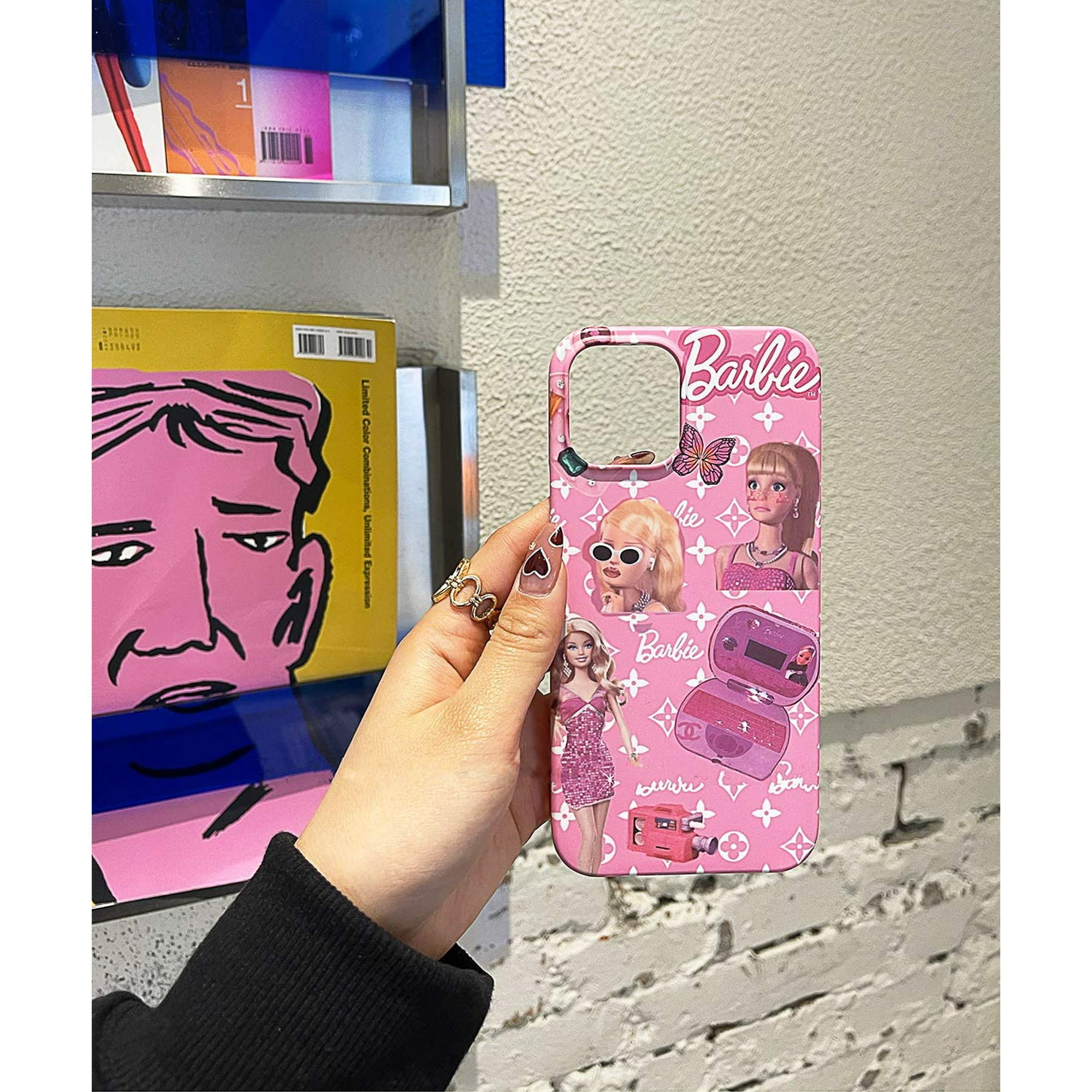 IGUOHAO Compatible for iPhone 11 Case Barbie 3D Animation Cute