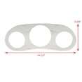 thumbnail image 4 of Ranger Boat Gauge Panel Blank 7202093 | 14 1/2 x 5 5/8 Inch Aluminum, 4 of 4