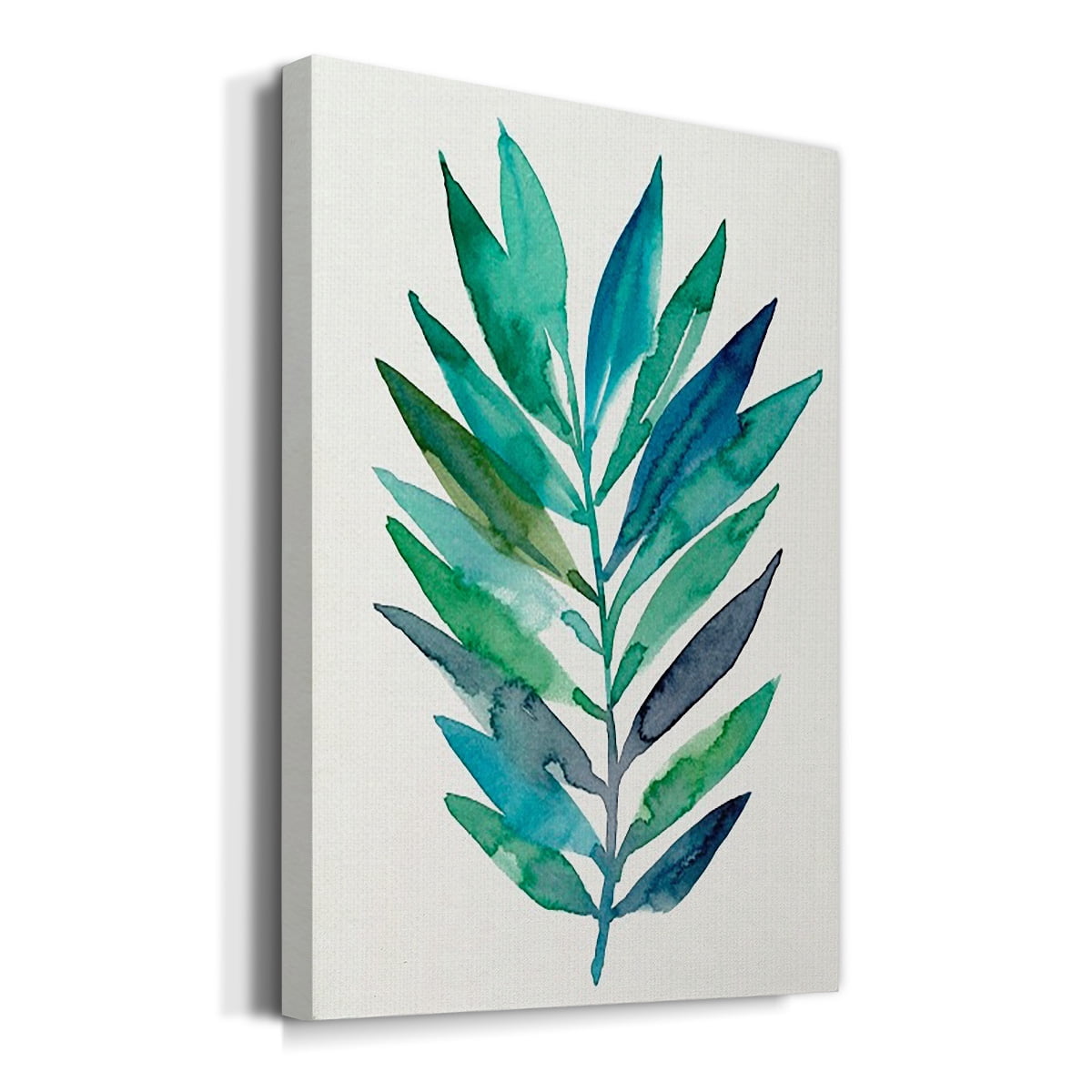 Palm Frond Flow II Premium Gallery Wrapped Canvas - Ready to Hang