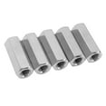 thumbnail image 1 of Hex Connection Nuts,  Easy To Install Hex Coupling Nut Set Stable 5PCS  For Home Improvement, 1 of 8