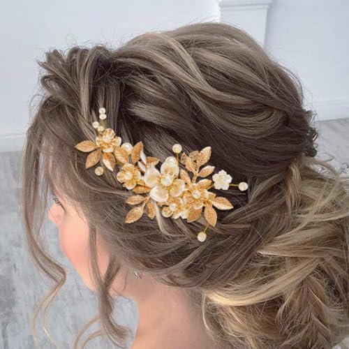 Bridal Hair Accessories Flower Hair Clip Wedding Hair for Women
