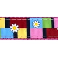 thumbnail image 3 of Country Brook Design® 1 inch Spring Daisies on Rose Nylon Webbing, 20 Yards, 3 of 4