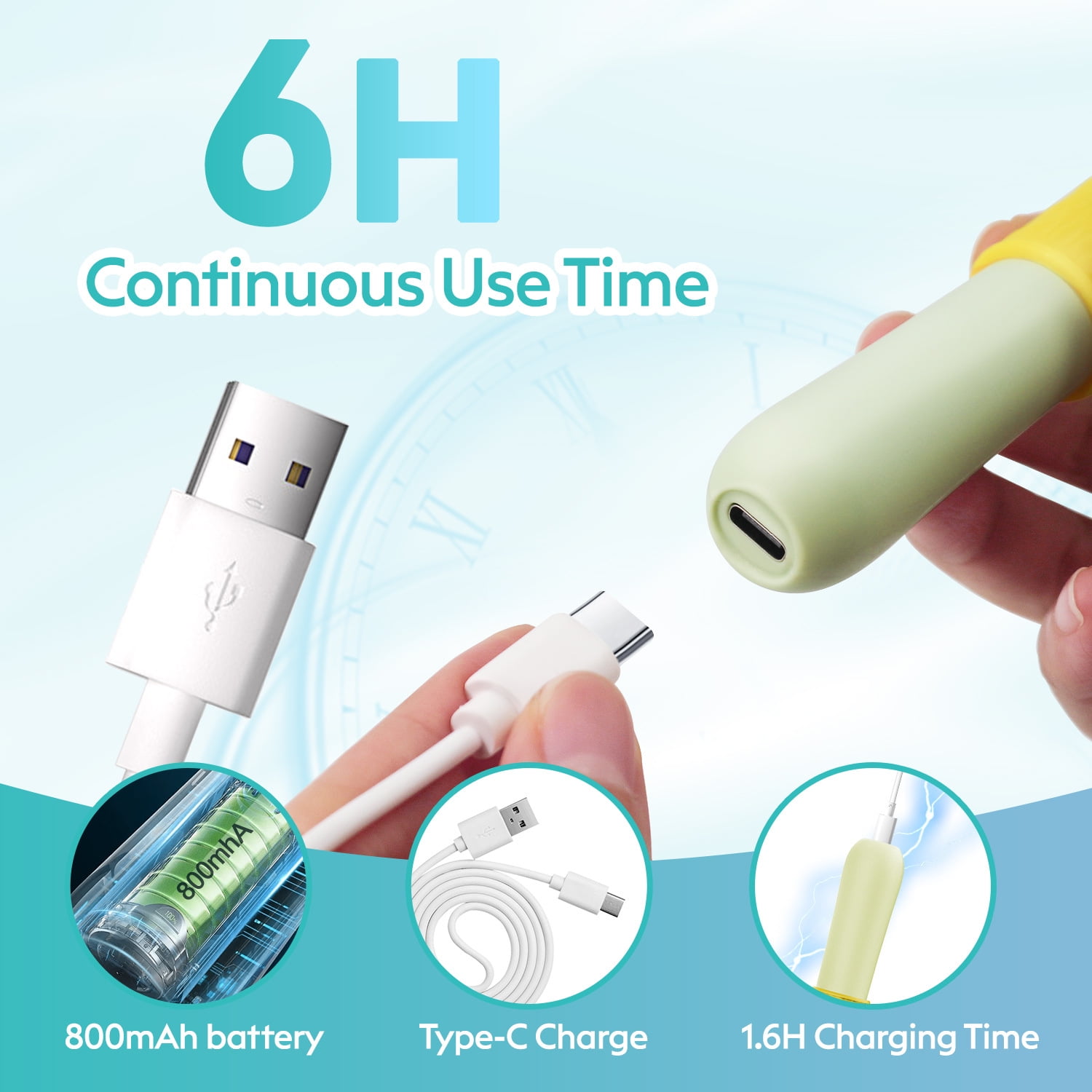 Diamond Painting Pen, Vacuum Diamond Art Pen no Wax Needed, Cordless & Quiet, Rechargeable Battery, Lightweight Design, Diamond Art Accessories for Adults, Gift for Diamond Art Fan, Green