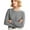 16#Dark Gray, variant on Women's Crewneck Knit Sweater, Long Sleeve Soft Lightweight Pullover, Loose Fit Casual Basic Tops for Fall Spring