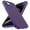 Purple, variant on Allytechgroup Slim Carbon Fiber Texture Phone Case for Apple iPhone 17e / 16e, Shockproof Soft TPU Bumper, Raised Edge Camera & Screen Protection Anti-Slip Cover, Black