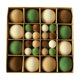 thumbnail image 2 of 44 Pcs Velvet Christmas Balls Flocked Christmas Tree Ornaments Plastic Balls Xmas Decorative Hanging Ornaments Christmas Tree Decoration, 2 of 5