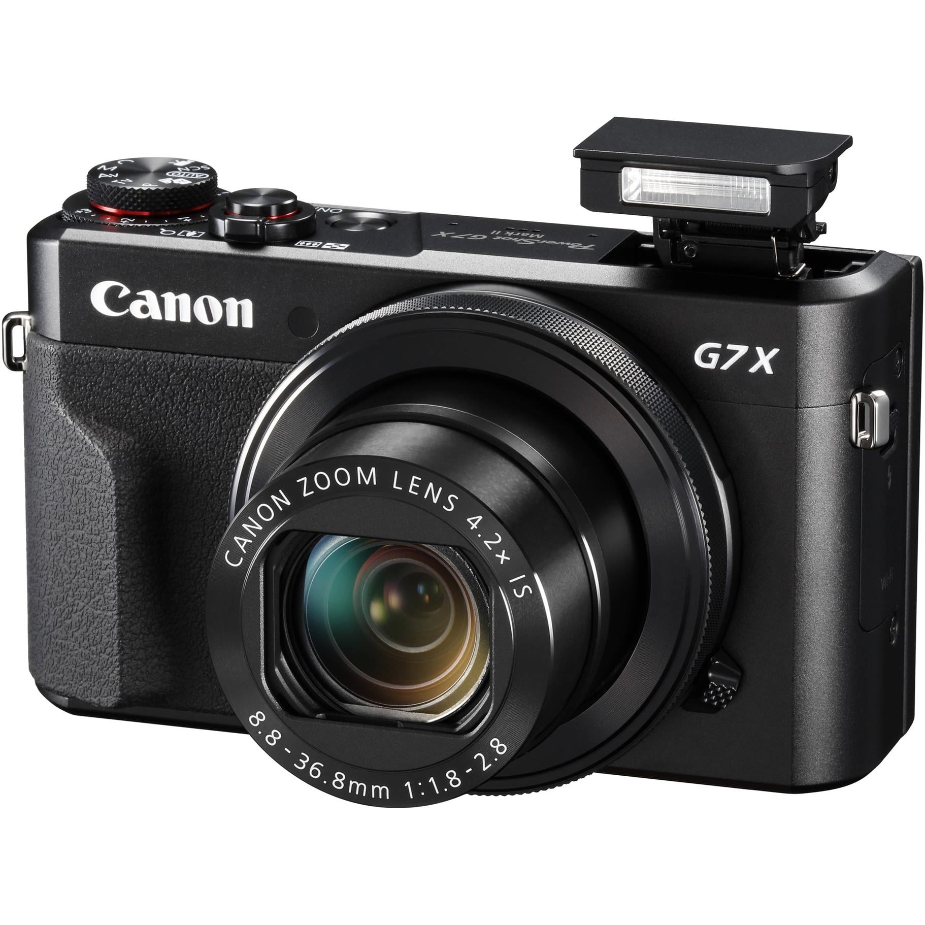 Canon PowerShot G7 X Mark II Digital Camera (Black)