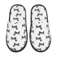 thumbnail image 1 of Balery Dachshund Dog Puppy Pantuflas de Casa de Felpa Silenciosas con Diseño Estampado, Zapatillas Cómodas Antideslizantes de Algodón para Interior-Large, 1 of 8