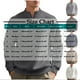 thumbnail image 3 of pstuiky Camisas de manga larga de invierno para hombre, Sudadera con capucha informal de colores sólidos para hombre, jersey de manga larga con bolsillo y cuello alto top de hombre s, 3 of 9