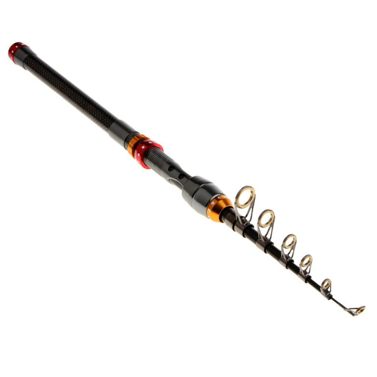 Telescopic Fishing Rod Carbon Rod Saltwater Fishing 7ft-10ft - 2.4