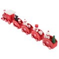 thumbnail image 1 of TEHAUX 1 Set Wooden Train Toy Creative Desktop Ornament For Christmas Party Props, 1 of 4