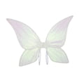 thumbnail image 3 of Ala de mariposa para niñas, fácil de poner, alas de ángel creativas para cumpleaños festivos Blanco, 3 of 8