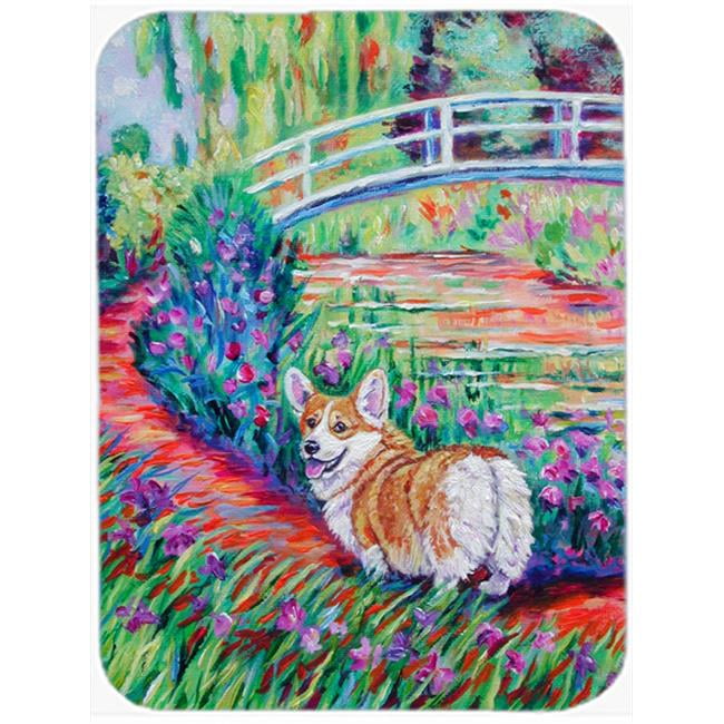 Large, Carolines Treasures BB7586LCB Welcome Friends Doberman Pinscher Chopping Board