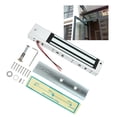 thumbnail image 4 of Cerradura magnética, DC12V 280 kg/617 lb Cerradura de puerta de montaje en superficie Cerradura magnética para el hogar diseñada para profesionales, 4 of 12