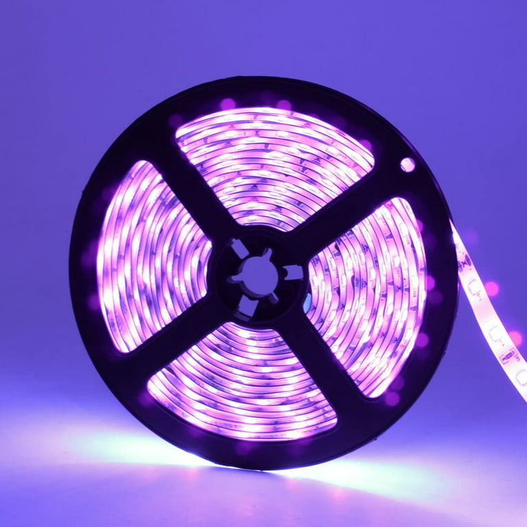 Black Light strip kits for UV Glow Party - Black light LED glow party kits  UV ultra violet lights neon party