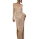 thumbnail image 1 of Txlixc Vestido de mujer, vestido transparente de manga larga (verano), S / M / L Txlixc moda, 1 of 8