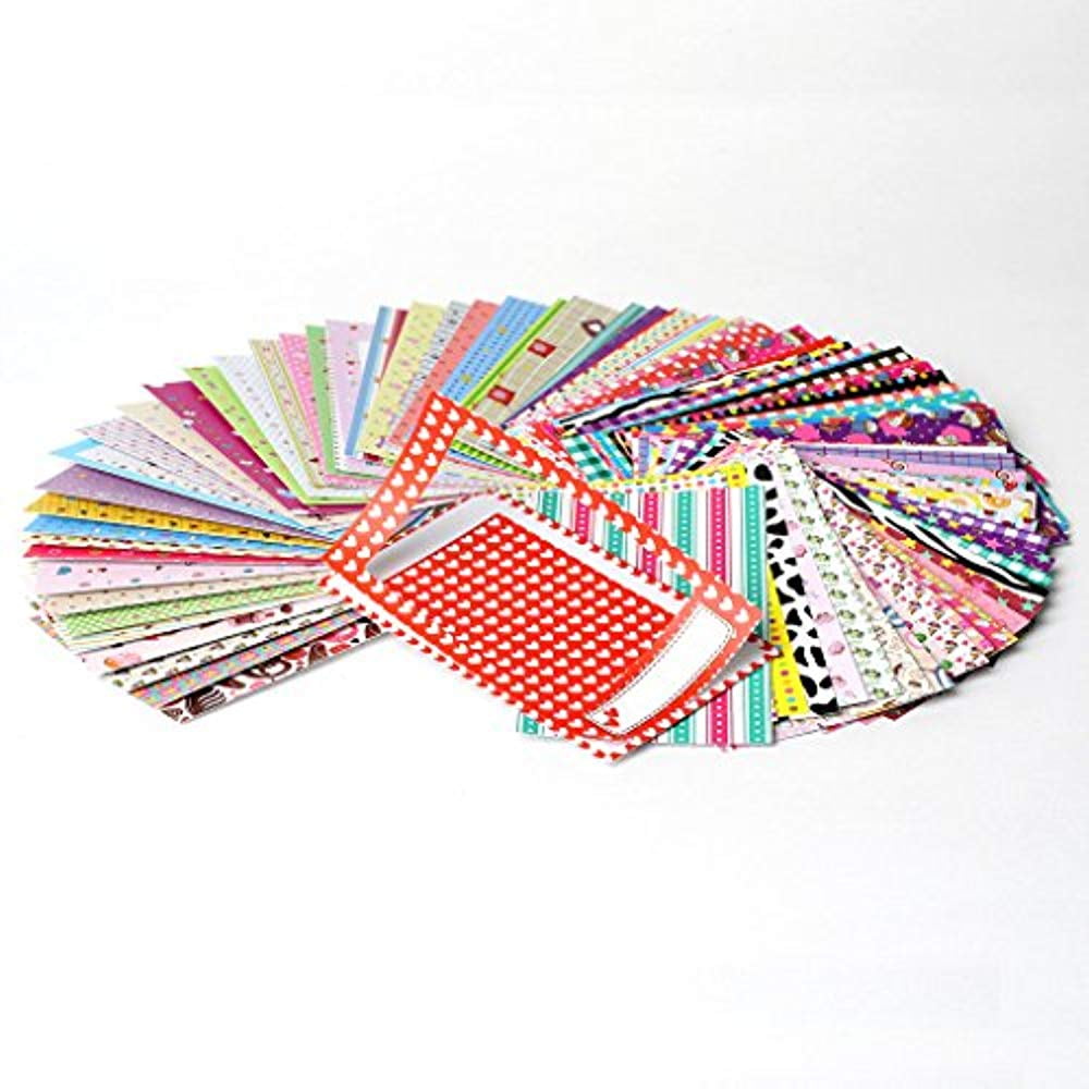 Zink Colorful, Fun & Decorative Photo Border Stickers For HP Sprocket, LG, Prynt, LifePrint 2x3 Photo Paper - Pack of 100