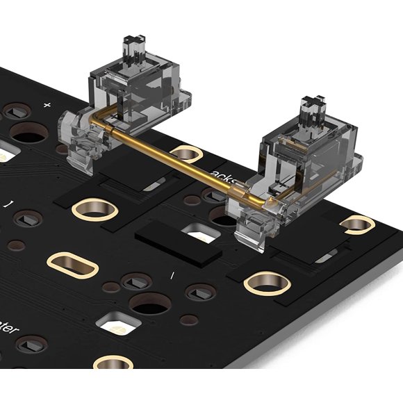 shiyou-RUNJRX Poron Keyboard Screw-in Stabilizer Films Kits, Poron Keyboard PCB Stabilizer Pads 20Pcs for Customized Keyboard with Tweezers.