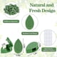 thumbnail image 2 of 60 piezas de clips de fijación de pared para plantas trepadoras con 60 piezas de pegatinas adhesivas acrílicas, clips de fijación invisibles para enredaderas de pared, gancho autoadhesivo P, 2 of 5