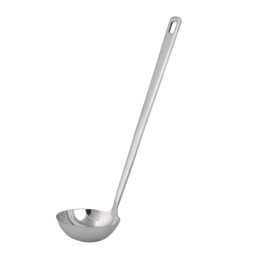 Home Kitchenware Stainless Steel Cooking Tool Oil Soup Scoop Ladle