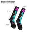 thumbnail image 2 of Pofeuu Rex Dinosaur With Sunglasses Print Stockings, Adult Running Hiking Socks for Youth and Adult, 2 of 6