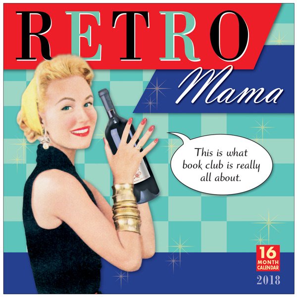 Retro Mama 2018 Wall Calendar