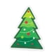 thumbnail image 3 of Esponja de limpieza de uso general con estampado de dibujos animados árbol de Navidad, 3 of 8