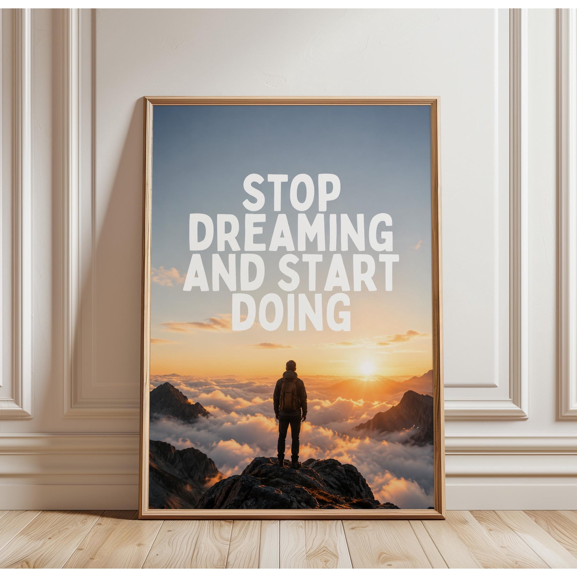 Motivational Poster Motivational Print Motivation Wall Art Inspirational Quote Wall Art Home Gym Decor Office Decor Entrepreneur Mind Modern Wall Decor Poster Print Only