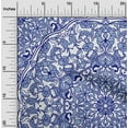 thumbnail image 2 of oneOone Cotton Jersey Medium Blue Fabric Mandala Dress Material Fabric Print Fabric By The Yard 58 Inch Wide-G8, 2 of 6