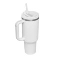 thumbnail image 1 of S-tanley- Vaso Térmico 40 oz con Asa, Termo al Vacío de Acero Inoxidable con Pajita, para Mantener Agua, Té, Vino, Café Frío y Caliente, 1 of 2