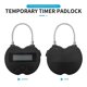 thumbnail image 5 of Smart Time Lock LCD Display Time Lock USB Rechargeable Temporary Timer Padlock Travel Electronic Tim, 5 of 5