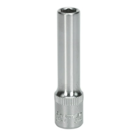 

Sealey S1406D Walldrive Socket 6Mm Deep 1/4Sq Drive