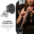 thumbnail image 3 of HONITANO Black Rubber Clarinet Thumb Protector Adjustable for Metal Instruments with Tear Resistant Design, 3 of 8