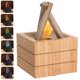 thumbnail image 4 of Difusor Aceite Esencial Llama Simulada 280 Ml Humidificador Aire Hoguera (color Madera), 4 of 9