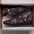 thumbnail image 3 of Marijuana Leaf Shoes for Men Women Running Sneakers Breathable Casual Sport Tennis Shoes Gift for Him Her Black Size 11.5, 3 of 5