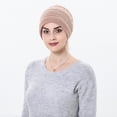 thumbnail image 2 of ZNQHFRE Unisex Knitted Hat , Foldable Slouchy Wind‑Proof Ear‑Protective Beanie For Beach Hiking Travel Daily Casual Wear, 2 of 3