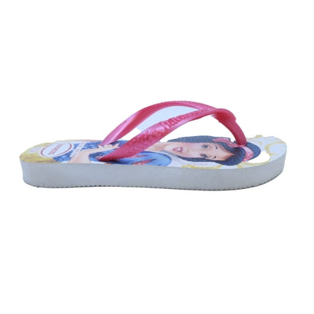 

Pre-owned Havaianas Girls Pink Snow White Flip Flops size: 6 Toddler