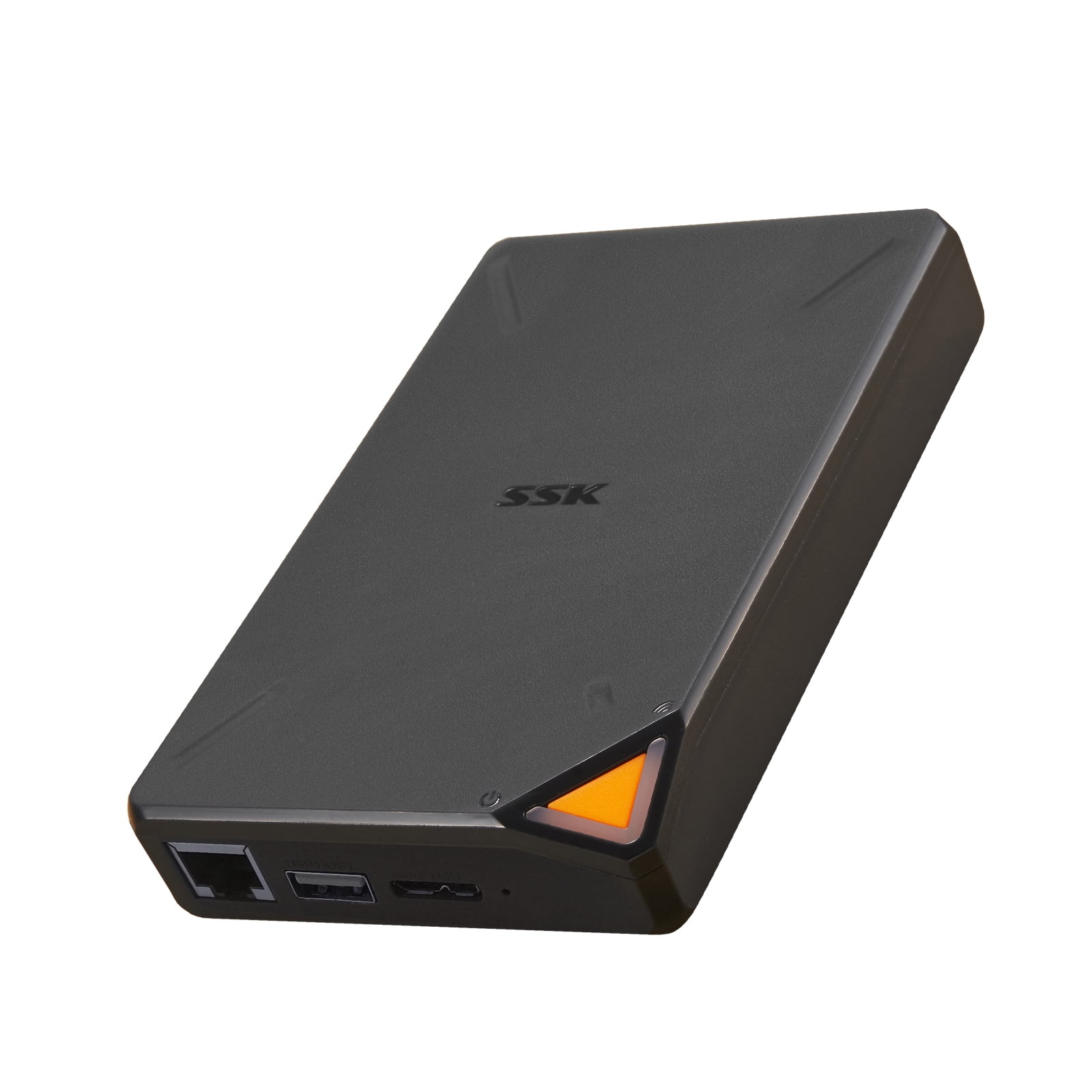SSK 512G Portable External SSD,USB3.1 Gen2（6Gbps） Ultra Speed External Solid State Drive USB-C Mini External SSD with 550MB/s Data Transfer for Laptop Typc C Phones and More 