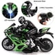 thumbnail image 3 of Motocicleta acrobática con control remoto RC Liberty Imports Green, 3 of 7