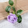 thumbnail image 5 of LShunze 8Pcs Blush Fake Roses with Stems for DIY Wedding Bouquets Bridal Shower Centerpieces Party Decorations, 5 of 8