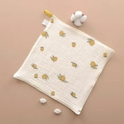 Soft Baby Burp Cloth Cotton Muslin Squares Newborn Baby Bath Face Towel New Born Baby Care Stuff Feeding Bibs olive